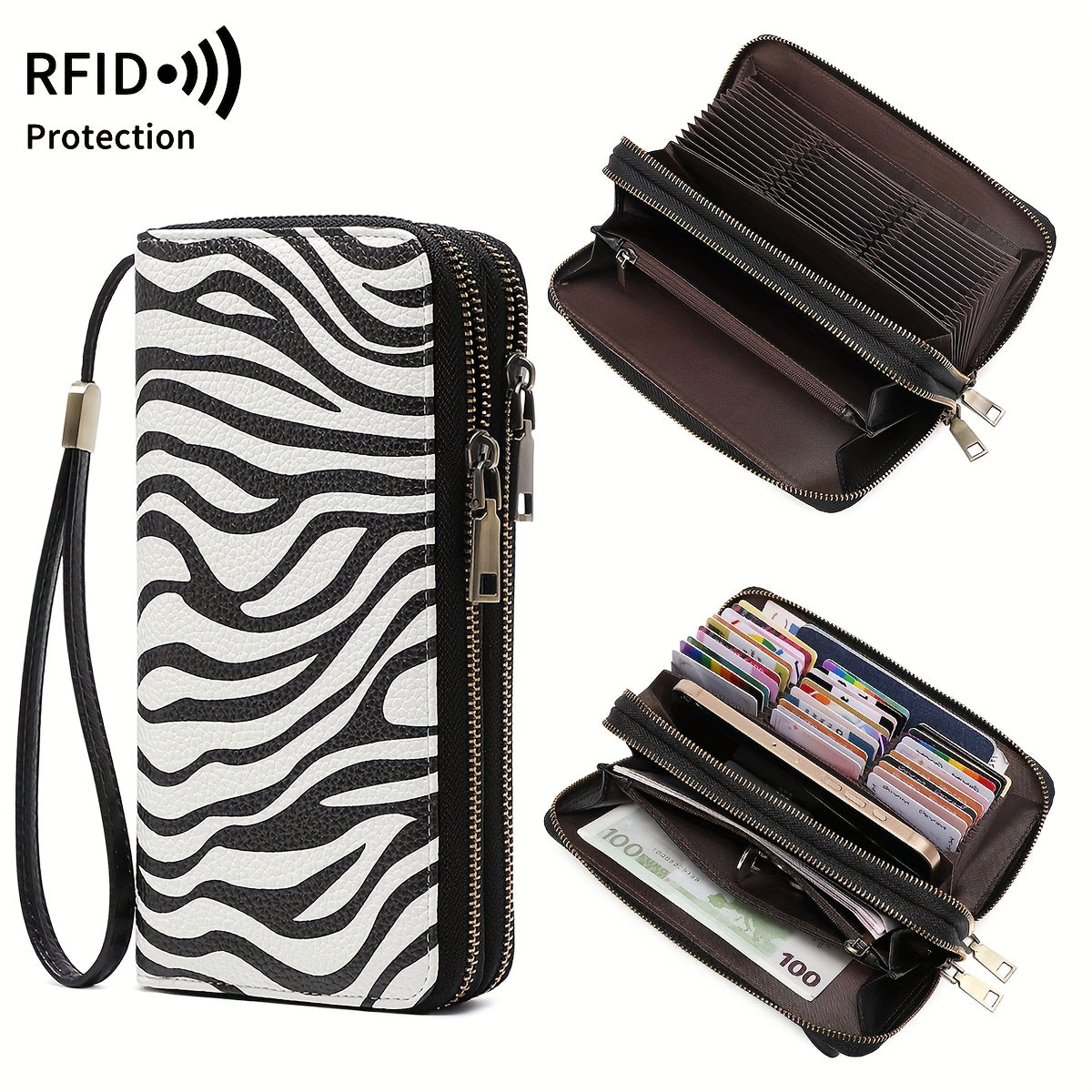 Carteira SavvyChic com proteção antifurto RFID